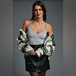 ‼️RARE‼️🎸ANTHROPOLOGIE🎸🔥NWT🔥The Yasmeen Seamless Triangle Racerback Tank—S/M